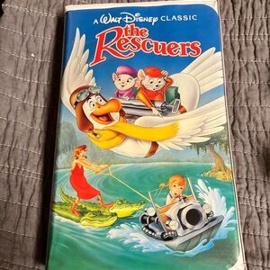Disney The Rescuers VHS Tape